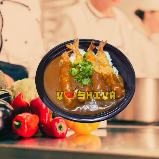 B4. Shrimp Tempura Curry