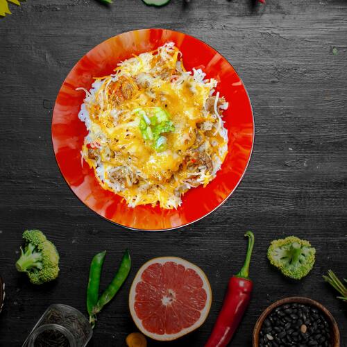 A4. Cheesy Beef Bowl
